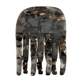 France Luxe Double Tooth Claw Clip, Pavlova Black