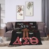 Sorority Gifts Blanket Throw Flannel Lightweight Comfortable Warm Paraphernalia Blankets