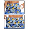 Feim-AO Duck Men's Swim Trunks with Compression Liner Hawaiian Ducks