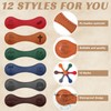 Sinload 12 Pcs Christian Magnetic Bookmarks Bulk Religious Leather Clips