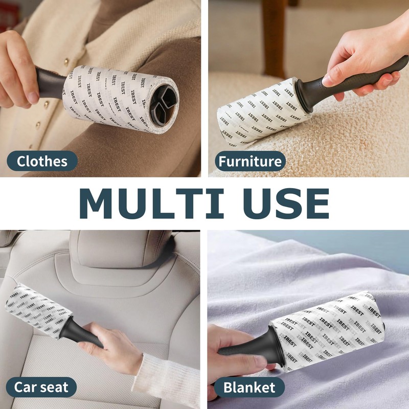 iBest UK Lint Rollers For Pet Hair, Clothes, Carpet |