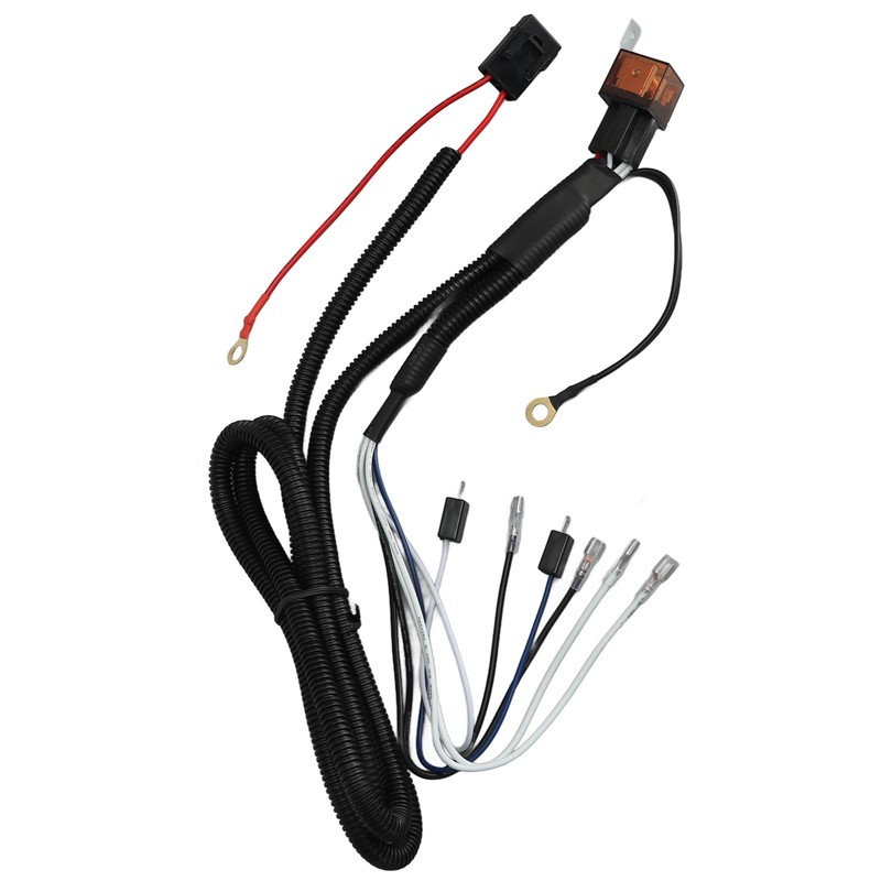 12V Horn Wiring Harness Relay Kit 1.9m Cable 50W One