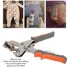Grommets Eyelet Punch Kit Handheld Portable Hole Puncher Pliers Set