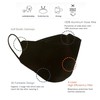 Good Day Black Disposable KF94 Face Mask, 4-Layer Filters, Made