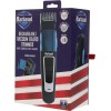 Barbasol Cordless Vacuum Beard Trimmer 10 Adjustable Guide Settings New
