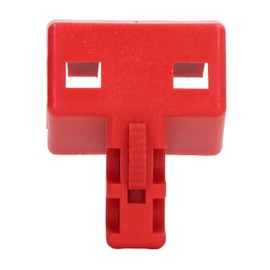 Double Pole Circuit Breaker Lockout, Reinforced Nylon Fireproof Insulated, 60x48x30mm, Electrical Lockout Tagout Breaker Lock, for Small and Medium Sized Circuit Breaker Locking