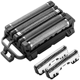 WES9032P Shaver Replacement Outer Foil and Inner Blade Set - Compatible with Panasonic ARC5 5-Blade Shavers (ES-LV97-K, ES-LV67-K, ES-LV95-S, ES-LV65-S)