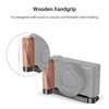 SMALLRIG L-Shaped Wooden Handle for Sony RX100 III/IV/V(VA)/VI/VII - LCS2467