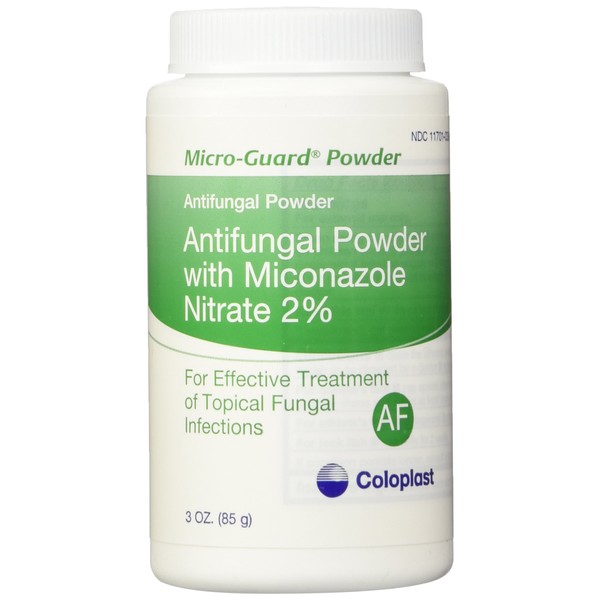 MICRO-GUARD POWDER ANTIFUNGAL. CONTAINS 2% MICONAZOLE NITRATE. WORKS WELL UNDER SKIN FOLDS. TREATS - 3 oz(85g)