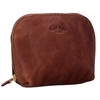 Gusti Leder Kosmetiktasche Leo - Utensilientasche Kulturbeutel Waschtasche Schminktasche Kulturtasche