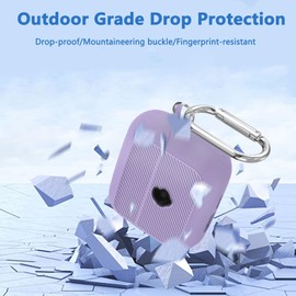 SKPY Premium Silicion Shockproof Case Compatible with Skullcandy Mod with Anti-Lost Carabiner Cleaning Tools Protective Cover for Boys Girls Womens Mens