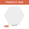 400 PCS Hexagon English Paper Piecing Quilting Templates, 26 mm