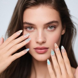 XFSRG Press On Nails Exquisite Design Hochwertige Nagelspitzen für Maniküre und Pediküre Stick On Nails für Alle Gelegenheiten