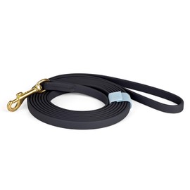 Viper K9 Biothane Working Dog Leash Waterproof Lead for Tracking Training Schutzhund Dog Sport and Search - Odor-Proof Long Line with Solid Brass Snap for Puppy Medium and Large - Water Friendly