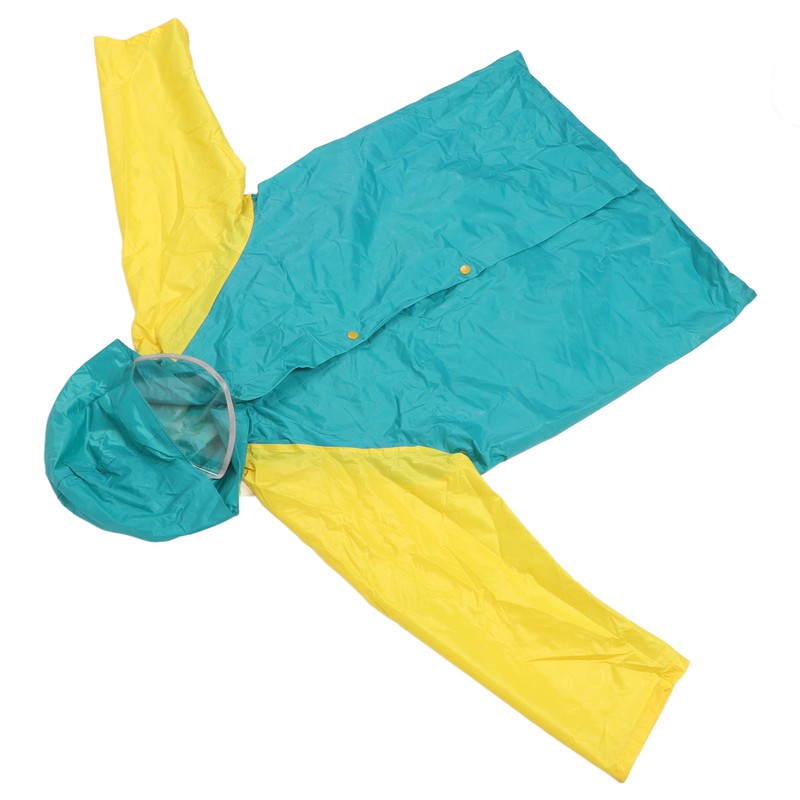 Kids Raincoat Toddler Windprood Rain Poncho Reusable Rain Jacket with