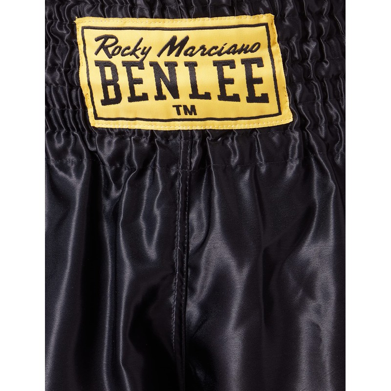 BENLEE Rocky Marciano Men's Thai Boxing Shorts, Men, Thaiboxhose, black,