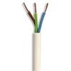 Ali's DIY 3 Core Round White Flex Flexible Cable 0.75