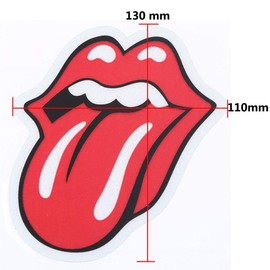 100pcs Car Motorcycle Sticker Fashion Tongue Design