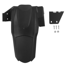 Motorcycle Rear Mudguard Carbon Fibre Style Wheel Fenders Replacement for NMAX155 2020‑2022