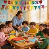 SerpizePaty Glitter Back to School Decorations, Apple Decors for Classroom