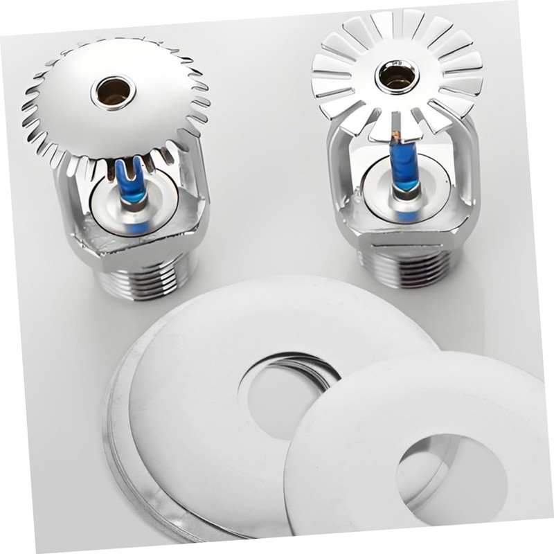 Gatuida Sprinkler Head Decorative Cover 10 Pcs Stainless Steel Wall