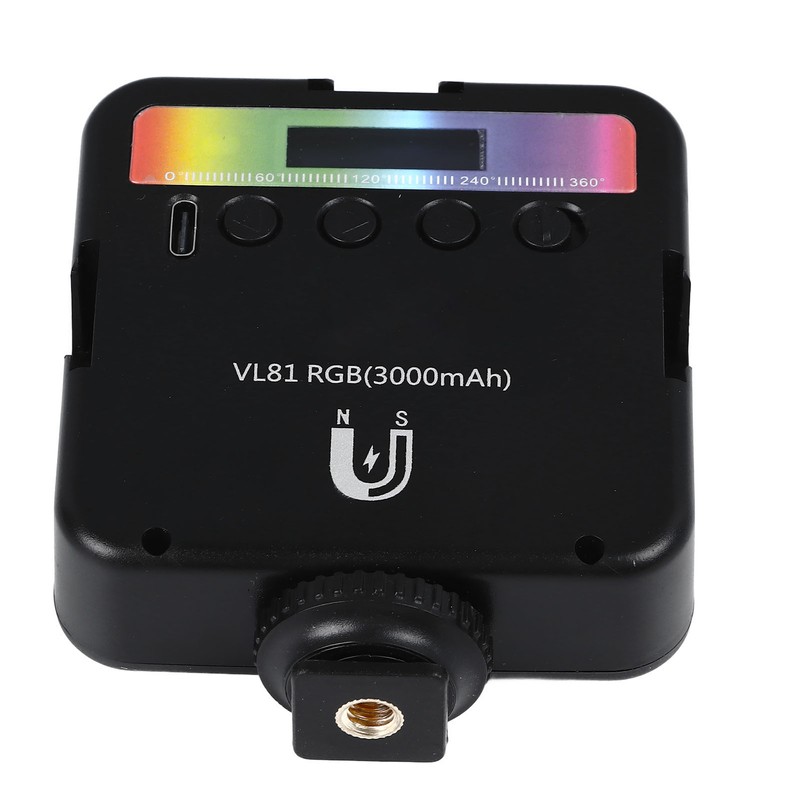 Mini LED Video Light Bright Uniform Lighting RGB LED Camera
