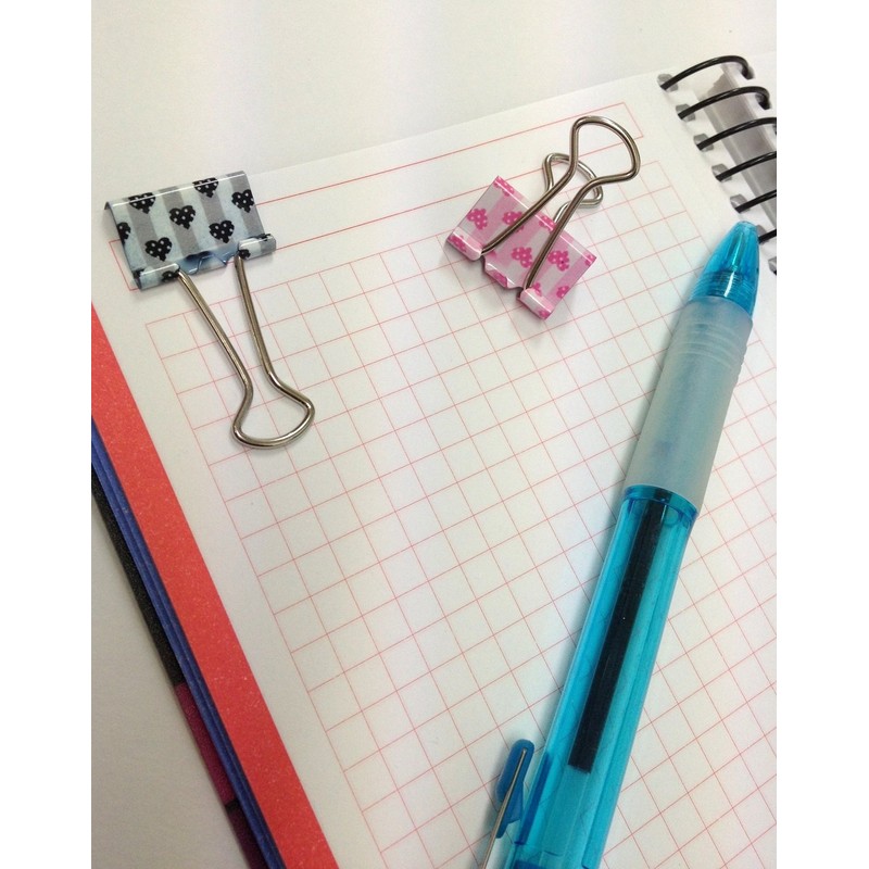 Sancake Com Double Clip Deco Documents Mosaic Cube Medium DDB-MC2P