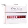 B Set De 10 Labiales Mate Impermeables Z