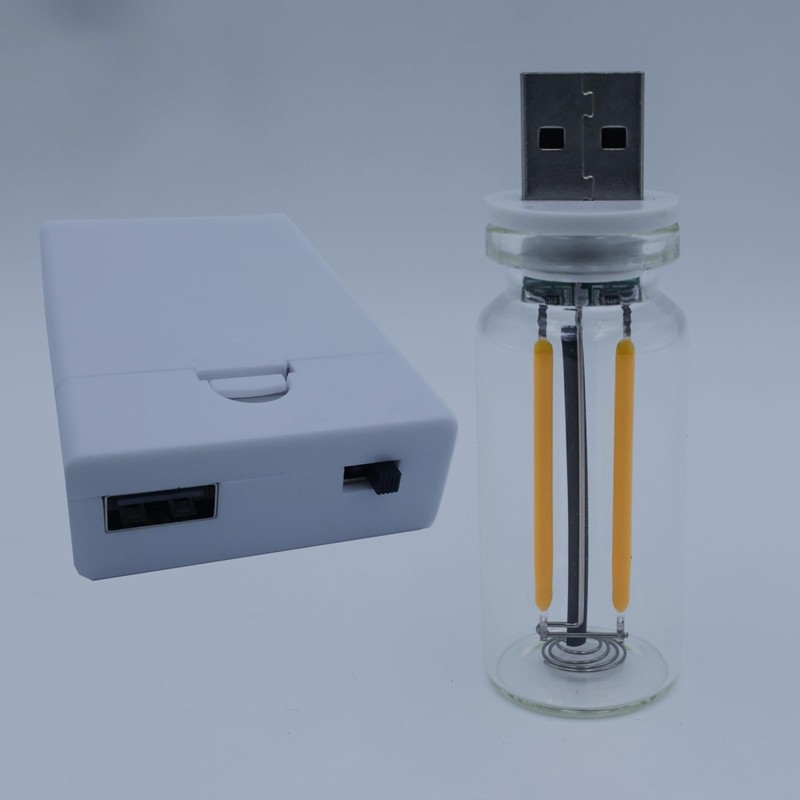 Retro Car Mood Lamps, Touch Control USB & Battery Lighted