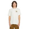 Volcom Men's Eye Warp Short Sleeve Tee, Off White Heather