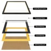 FramePro 14x17 Diploma Frame with Black over Gold Mat, 16x20
