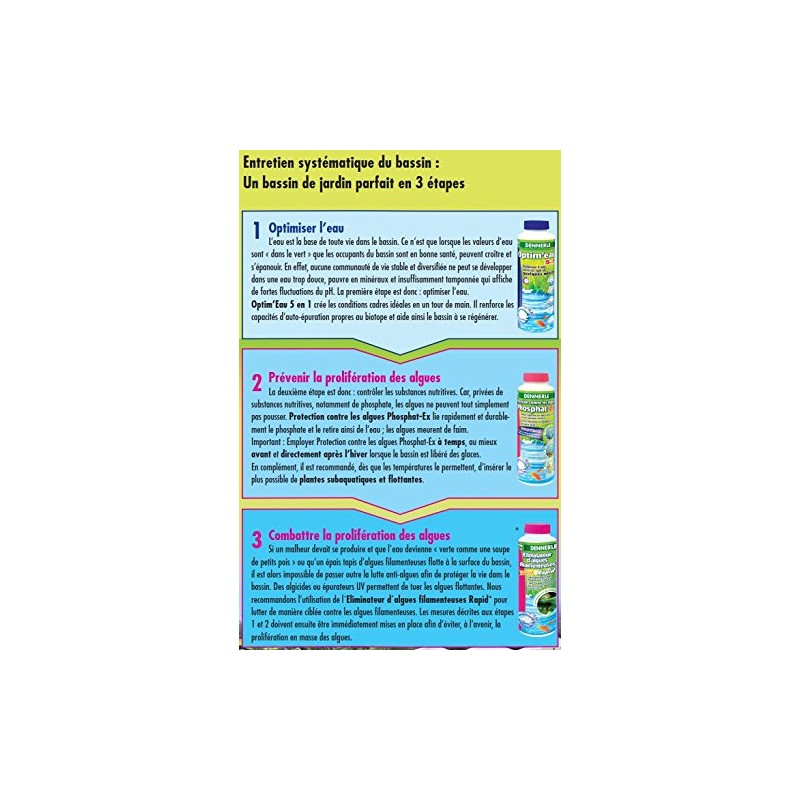 Dennerle 3403 Algenschutz Phosphat-Ex, 500 g