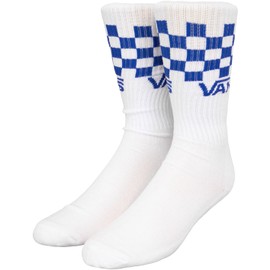 Vans Classic Check Crew Socks Pack of 3, White / Multi