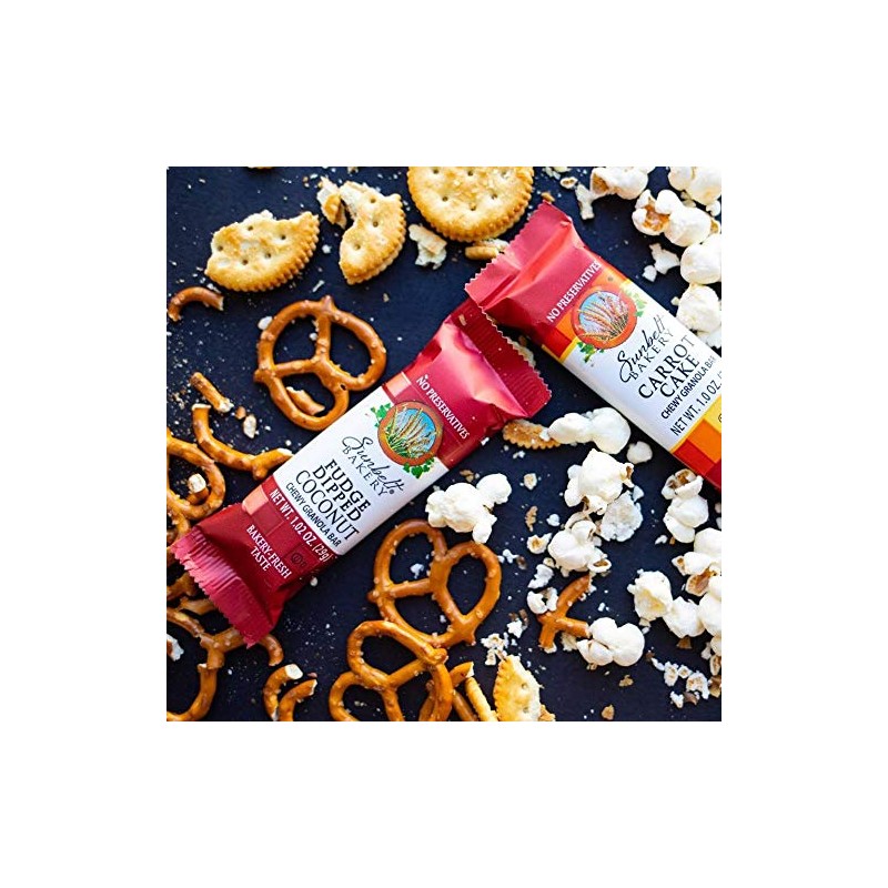 Sunbelt Bakery Fudge Dipped Coconut Chewy Granola Bars, 50 -