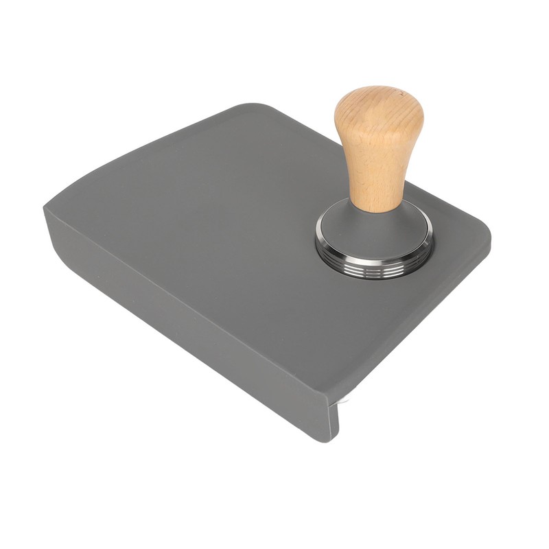 2Pcs Coffee Tamp Mat Integrated Silicone Coffee 90 Degree Corner