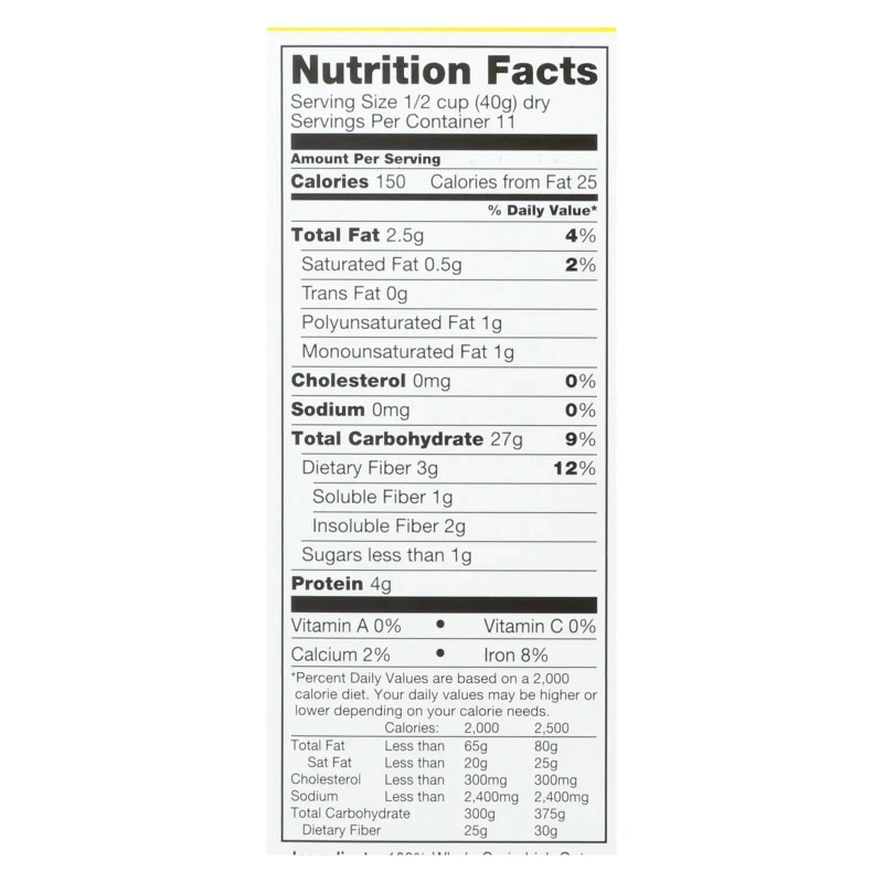 UD_Mccann's Irish Oatmeal Quick Cooking Rolled Oats - Case Of