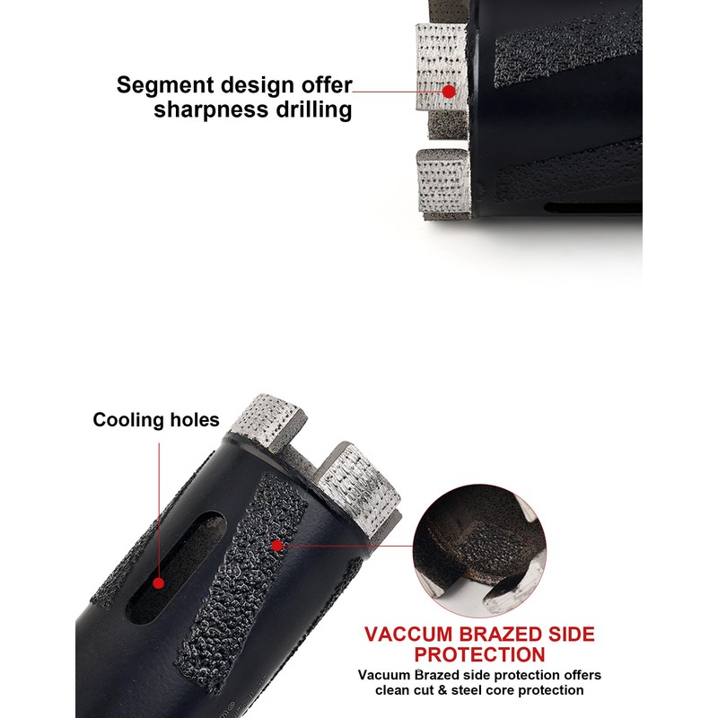 Casaverde Granite Diamond Core Drill Bits 1-1/2" Diamond Hole Saw