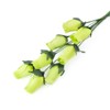 Light Green Closed Bud Roses 8-Pack