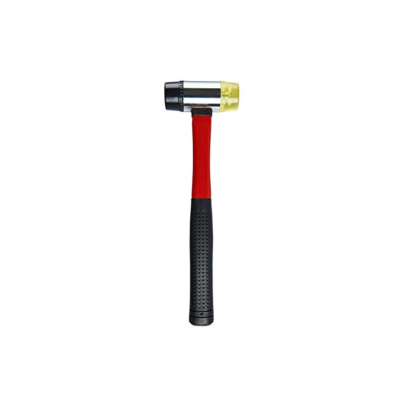 40mm Double Faced Head Rubber Hammer Mallet Nonslip Grip Glazing