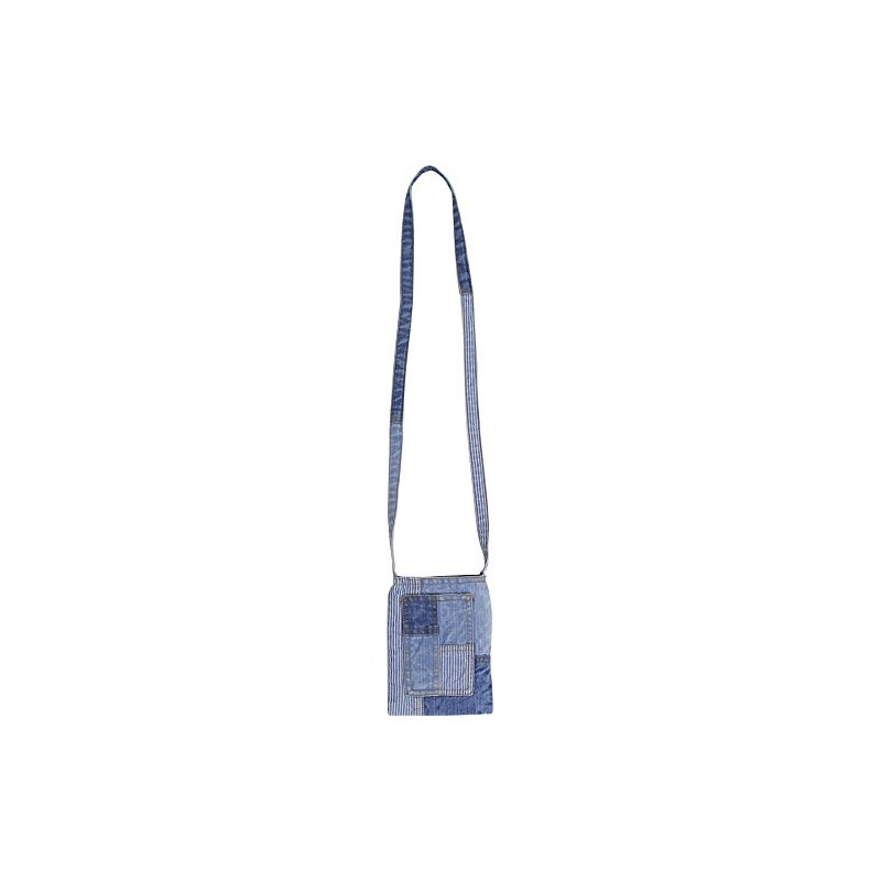 Murataya 8656 Pochette Patchwork Denim Shoulder Mini Pochette