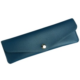 Flower Scissor Case, Pen Case, Multi-functional Pouch, Travel Accessory Storage Bag, Simple, lake blue, Simple