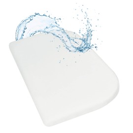 WhizProducts Waterproof Fitted Sheet 81 x 42 cm Compatible with Babybay Original Fitted Sheet with Integrated Breathable Mattress Protector