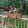 Achla Designs Plain Copper Flower Box, Large