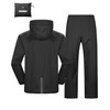 Outdoor Ventures Men's Packable Rain Suit Lightweight Rainwear Waterproof Jacket