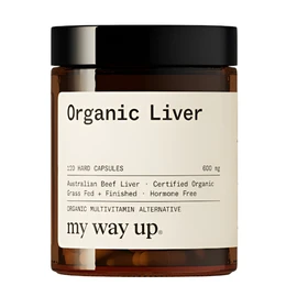 My Way Up Organic Liver 120 Capsules