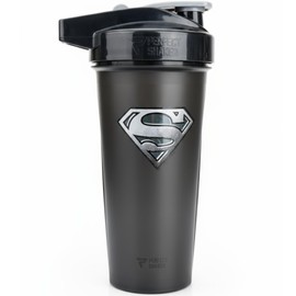 PerfectShaker ACTIV DC Comics & Justice League Series | A prueba de fugas, sin BPA, resistente a los golpes, tecnología de mezcla ActionRod para mezcl