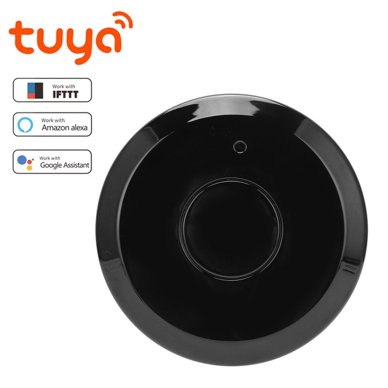 Wifi Remote Control for TUYA Intelligent Infrared Voice Controll Black