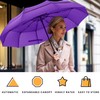 MRTLLOA 49/54/62 Inch Large Folding Golf Umbrella, Oversize Double Canopy