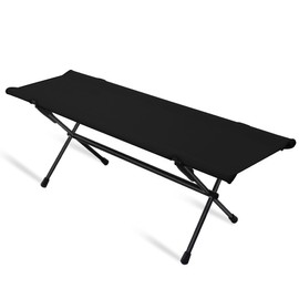 WTVIDAS Portable Camping Bench Folding Outdoor Bench with Carrying Bag Lightweight Camping Chair for Picnic, Party, Sports, Outdoor Activities