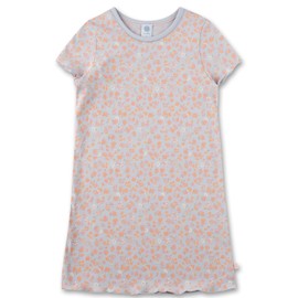 Sanetta Girls' Nightdress Short Sleeve Light Blue | Sustainable and Comfortable Organic Cotton Nightdress for Girls Sleepwear for Girls, blue